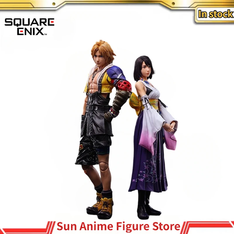 In Stock SQUAREENIX  PLAY ARTS FINAL FANTASY X (FF10) Tidus  Yuna.Yunie Action Figures Models Collection Toys Gifts