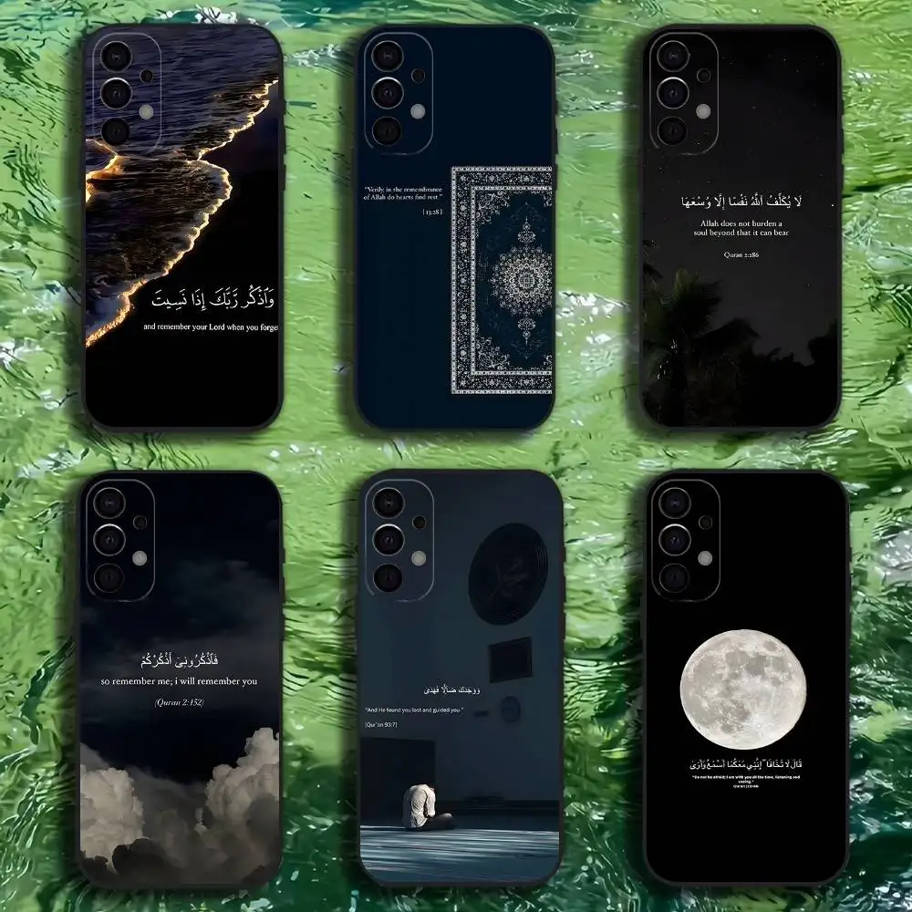 

Lyrics Quotes Islamic Phone Case For Samsung S25,S24,S21,S22,S23,S30,Ultra,S20,Plus,Fe,Lite,Note,10,9,5G Black Cover