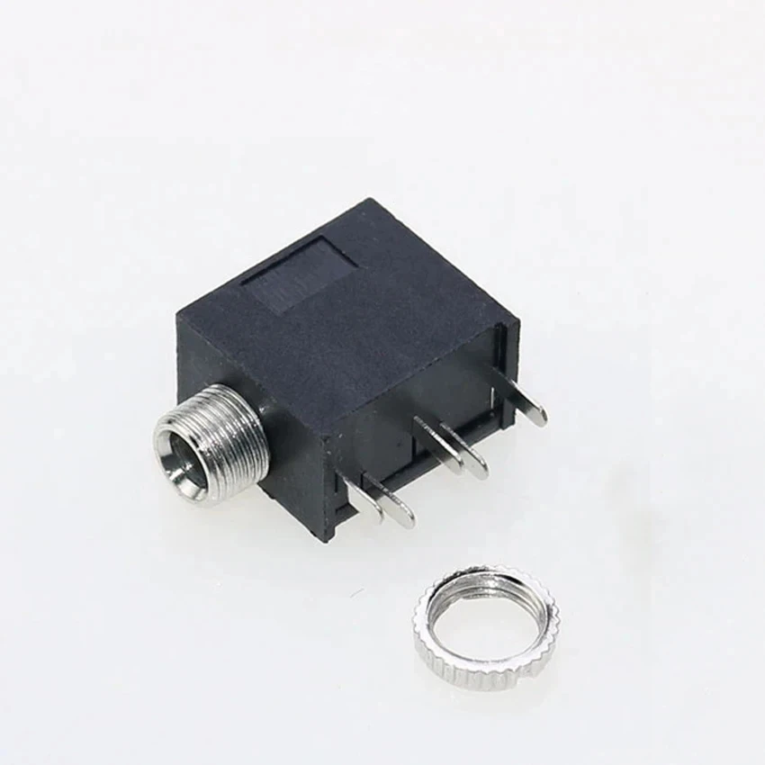 10 Stück 5-Pin 3-Pol Stereo-Buchse mit Schraubanschluss 3,5 mm Audio-Video-Kopfhöreranschluss 5P 5-Pin 3-Pol – Detail 3
