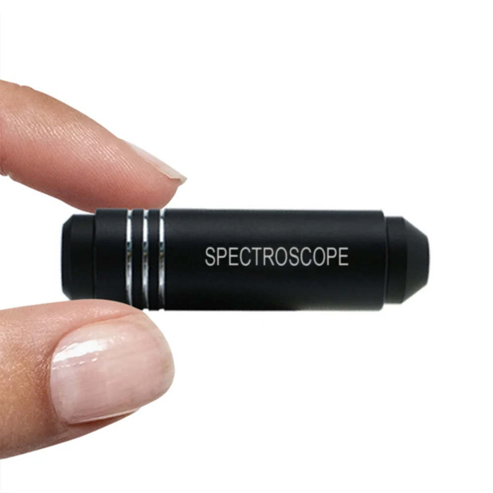 Professional Gemological Spectroscope 55mm Length with 15mm Diameter, Portable Raster Type For Diamond & Gem Identification