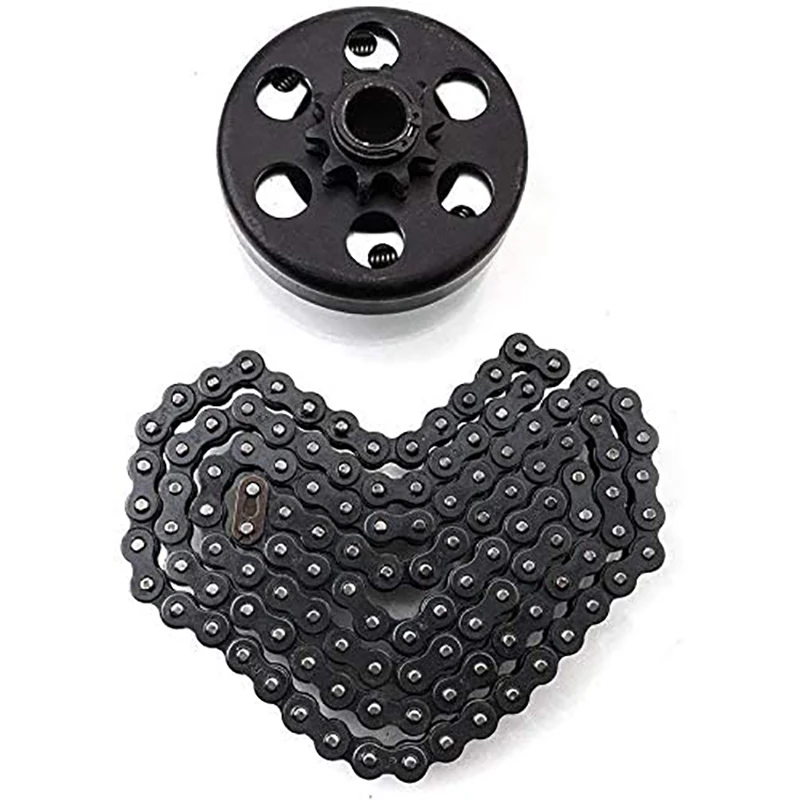 

Centrifugal Clutch, 3 / 4-Inch Bore 10 Teeth 10T,with 40 / 41 / 420 Chain Clutch, for Scooter, Kart, Bicycle and