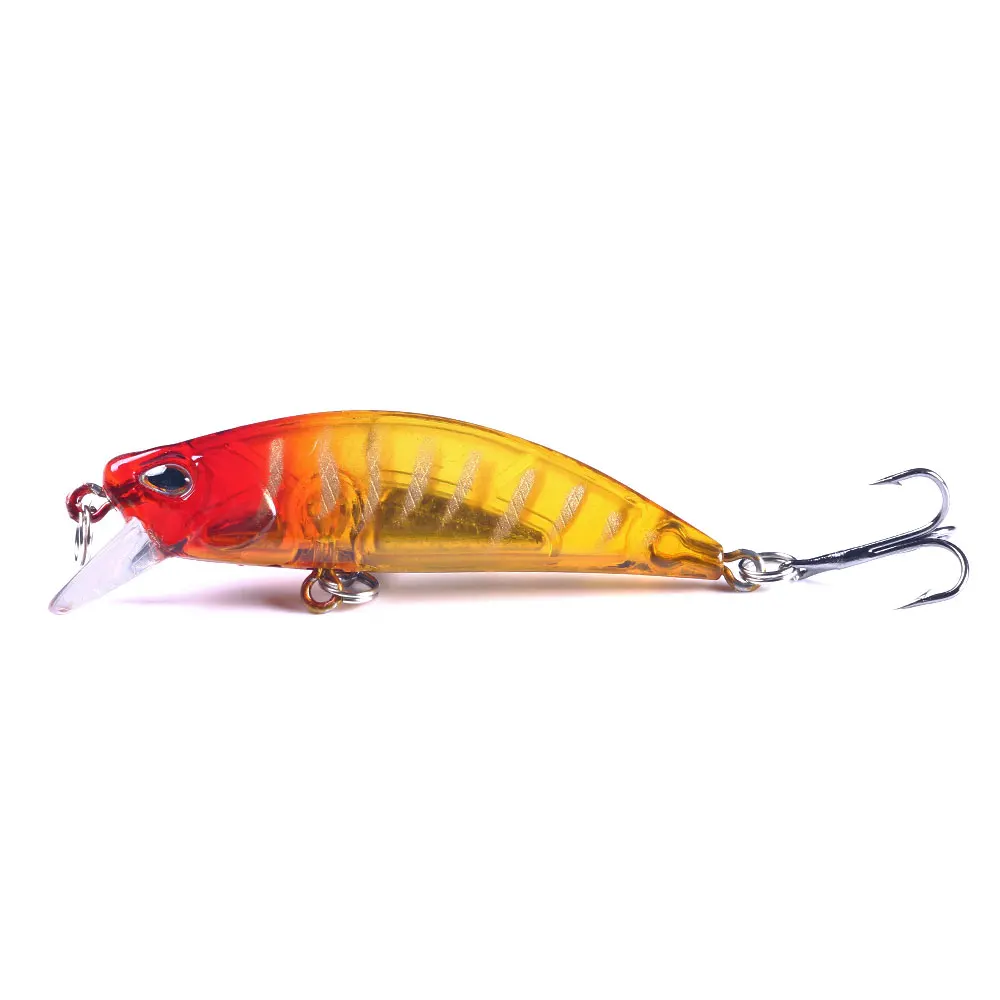 1 Stück 5,8 cm 4,9 g Pesca Jerkbait Köder Sinkender Minnow Angelköder Harter Köder Schwarzer Minnow Wobbler Angelzubehör