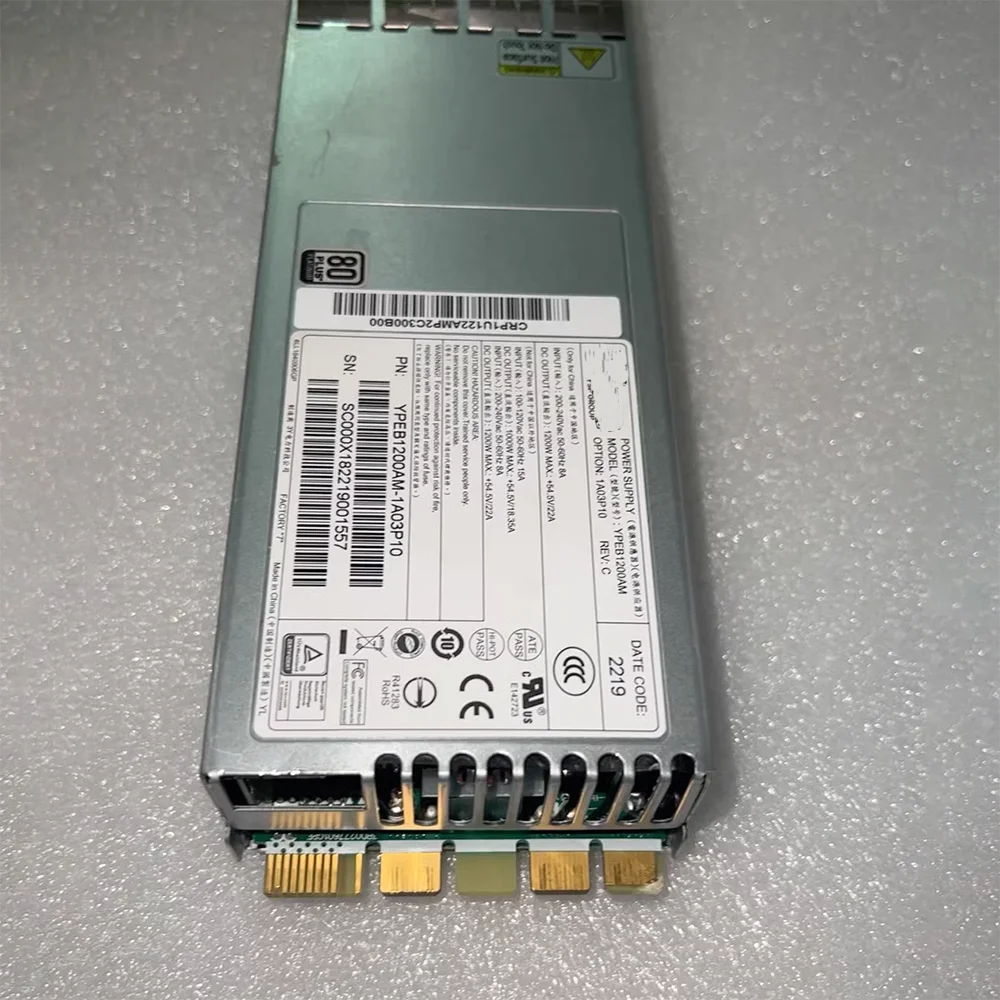 

Power supply 1200W YPEB1200AM-1A05P10 YPEB1200AM