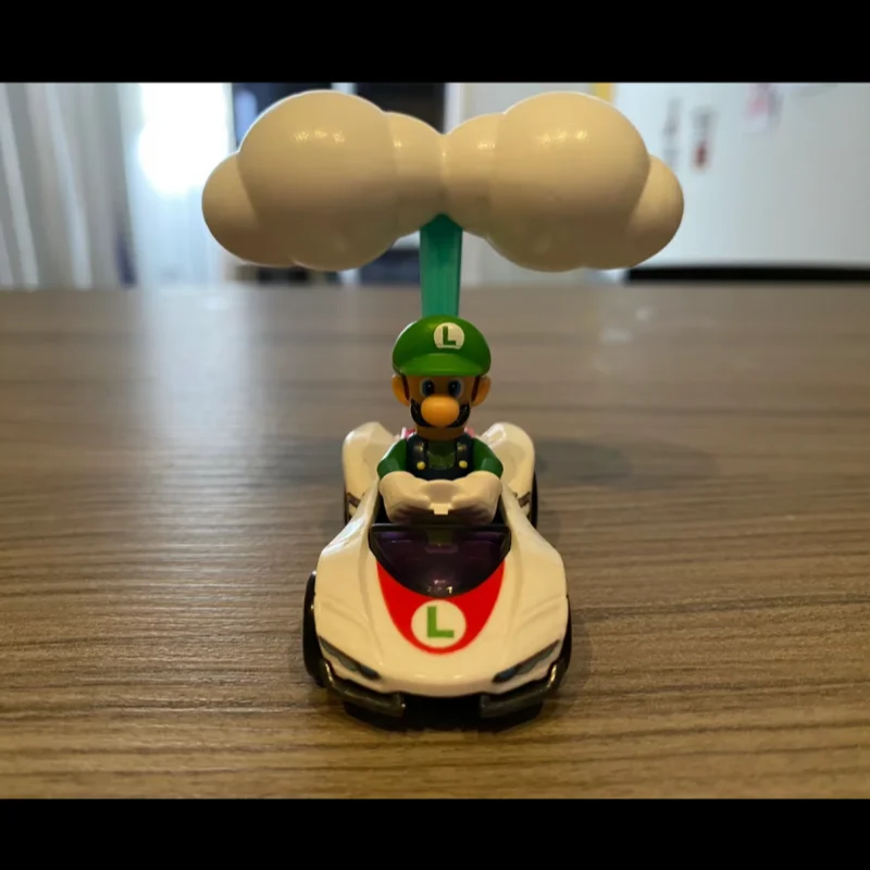 العجلات الساخنة لفيلم سوبر ماريو بروس كارت بلاي سيارة واريو لويجي سباك فان كوبا تروبا العلجوم دونكي كونغ يلقي نموذج سيارة لعبة #5
