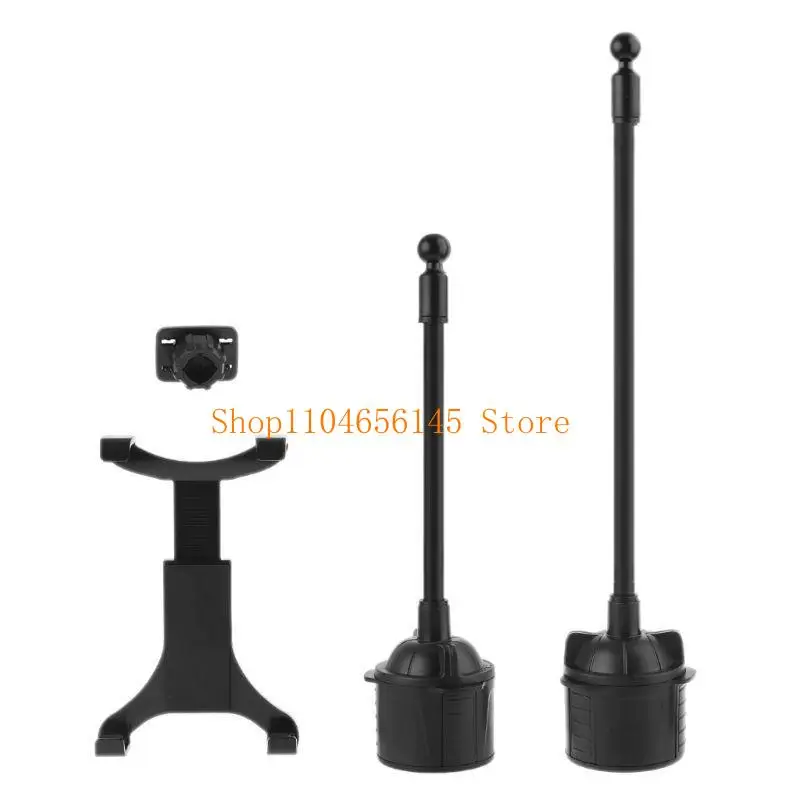 652F Adjustable Car Cradle Cup Tablet Mount for 7-12