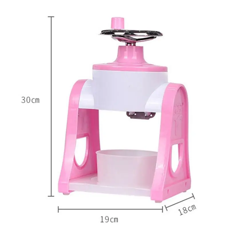 GTBL Ice Shaver Manual Hand Crank Shaved Mini Portable Picnic Snow Cone Machine Smoothie Ice Machine Mini Ice Shaver view 6