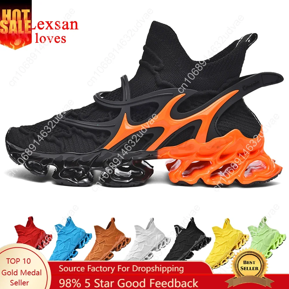 الرجال أحذية رياضية الذكور أحذية رجالي عادية Tenis أحذية فاخرة المدرب سباق تنفس حذاء أحذية بدون كعب أنيقة احذية الجري للرجال #1