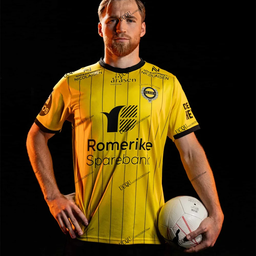 Lillestrém SK 2025-26 جديد وصول النرويج رئيس الوزراء لكرة القدم جيرسي ثلاثية الأبعاد تي شيرت مطبوع المنزل بعيدا الكبار طفل للجنسين