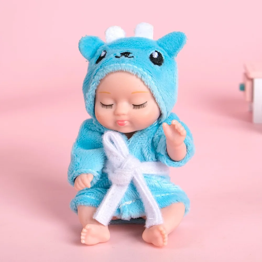 El mejor regalo, Mini muñeca Adorable simulada de bebé Reborn de 4 pulgadas con ropa, bebé realista para niños