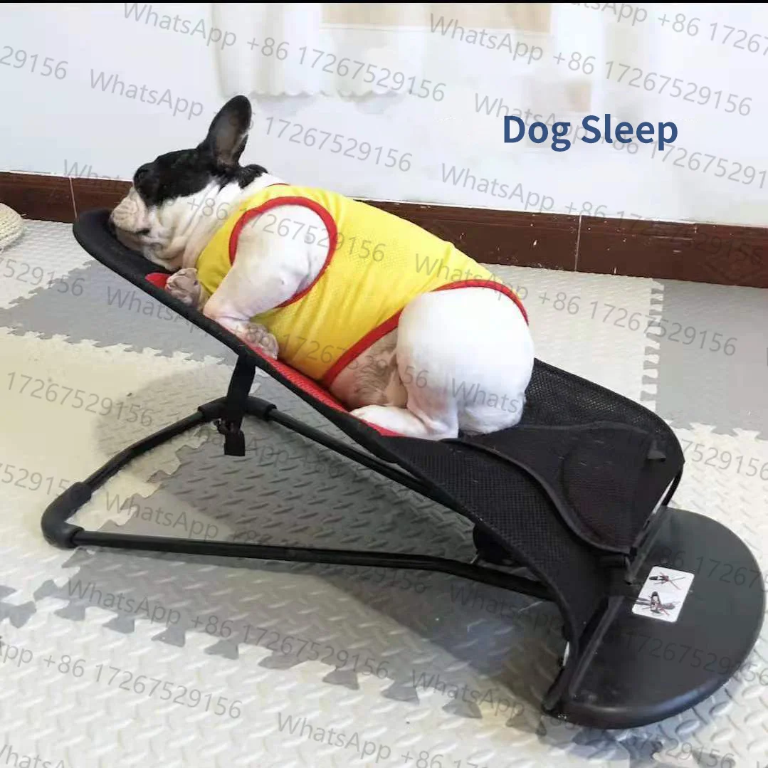Applicable to Summer Foldable Rocking Chair for Pets, Sleeping Sofa, Breathable Bed, Adjustable Outdoor Play, Rest Swing, Small