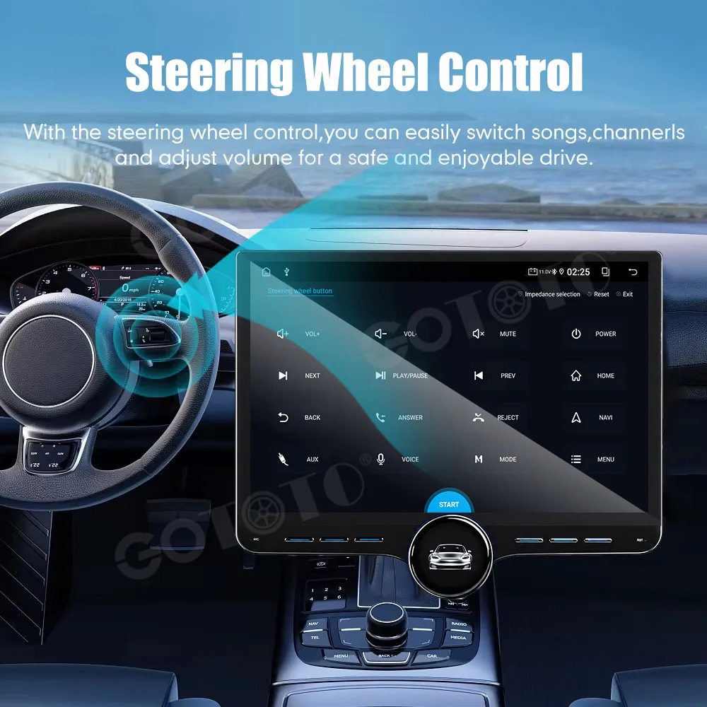 Android 15 Head Unit 11.5 Inch Car Android Screen For Honda Civic 2016‑2018 GPS Car Radio Multimedia Stereo Radio Dvd Player