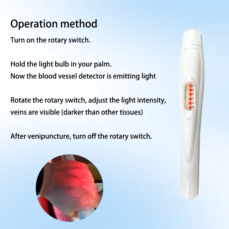 Nursing Vein Detector Scanner Viewer Mini Medical Vein Finder Machine Portable Infrared Vein Finders