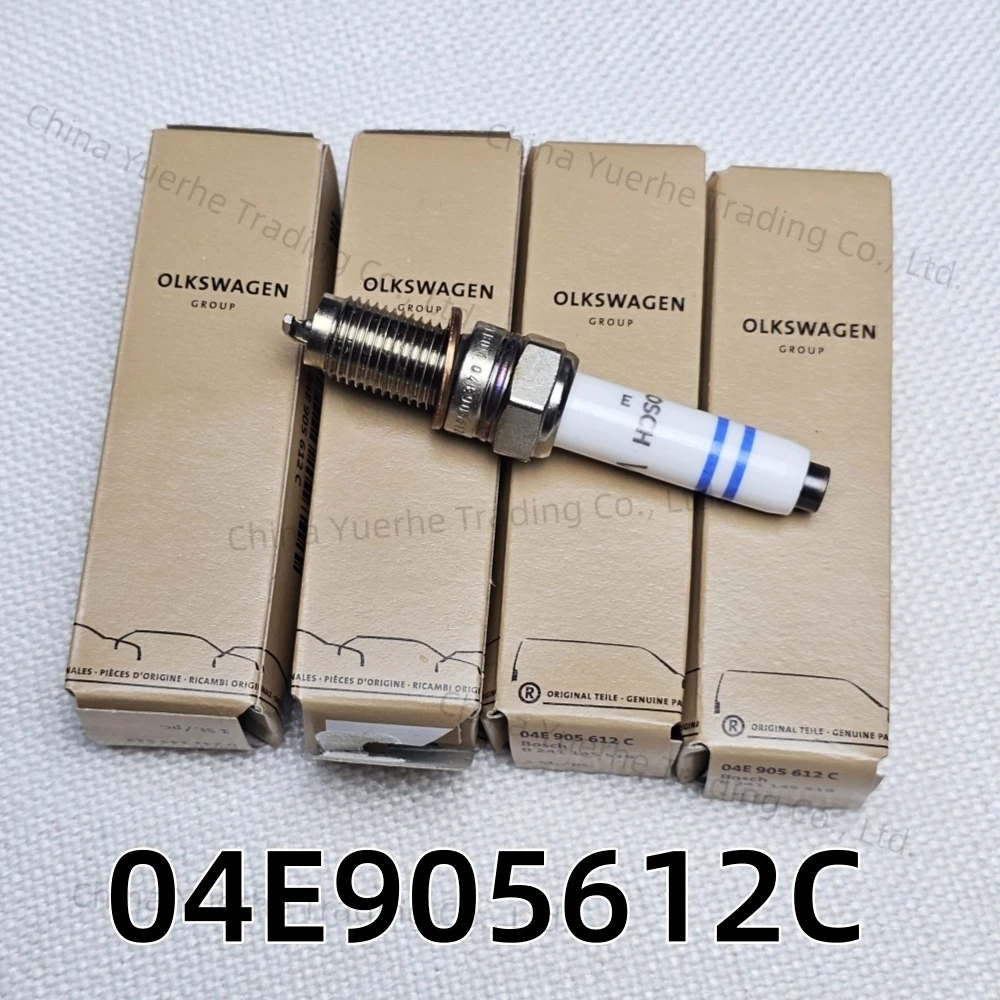 

EA211 1.4T 4Pcs Spark plug 04E905612C For Audi A3 S3 Q3 VW Passat Touran Tharu Lavuda Golf Jetta beetle Skoda Octavia Kodiaq