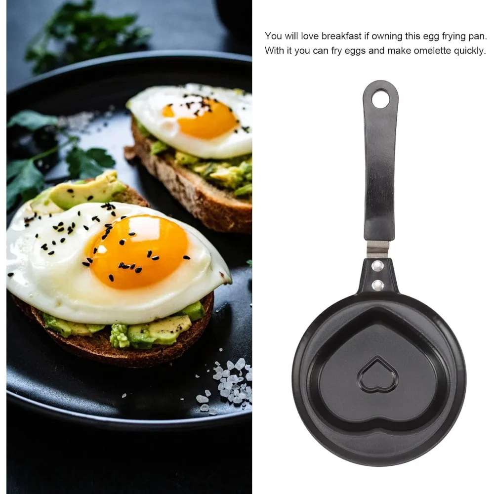 Mini Omelette Pan Non Stick Pan for Breakfast Omelette Fun Cartoon DIY Home Breakfast Baking Mold Cute Shapes Kitchen Tools