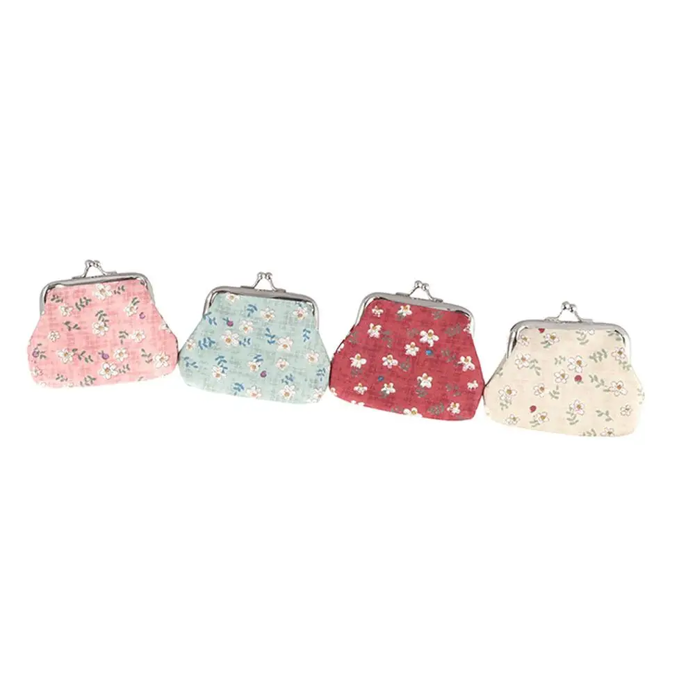 

Vintage Bright Colored Women Lady Retro Money Clip Small Wallet Coin Purse Clutch Bag