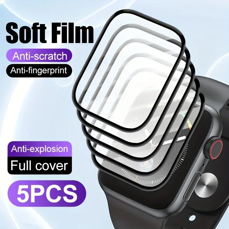 1/2/3/4/5PCS 3D Film Screen Protector Für Apple Watch Serie 10 9-8-7-6 5 Se 42-46mm ultra2 49mm 41mm-45mm-40mm-44mm Zubehör