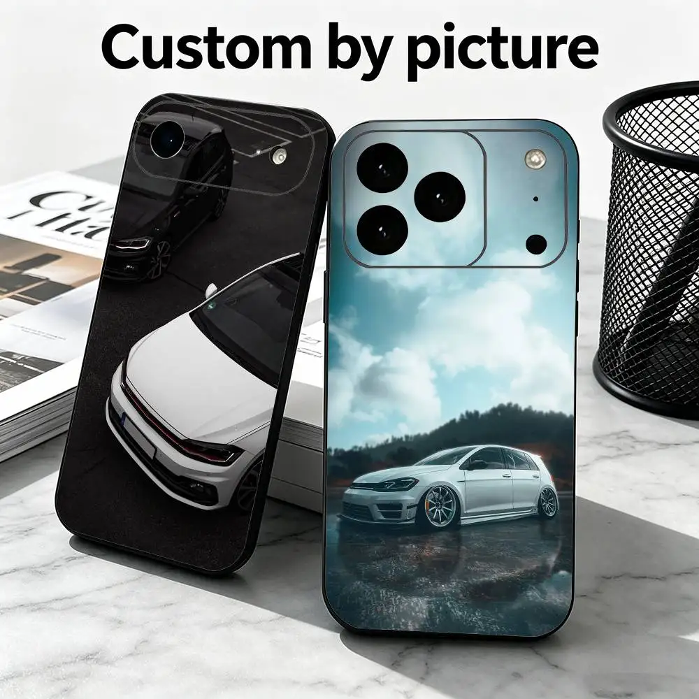 

Car G-Golf R 7 GTI 8 R For VW Phone Case Silicone Soft For IPhone 17 16 15 14 13 12 11 X XR Plus Pro Max Plus
