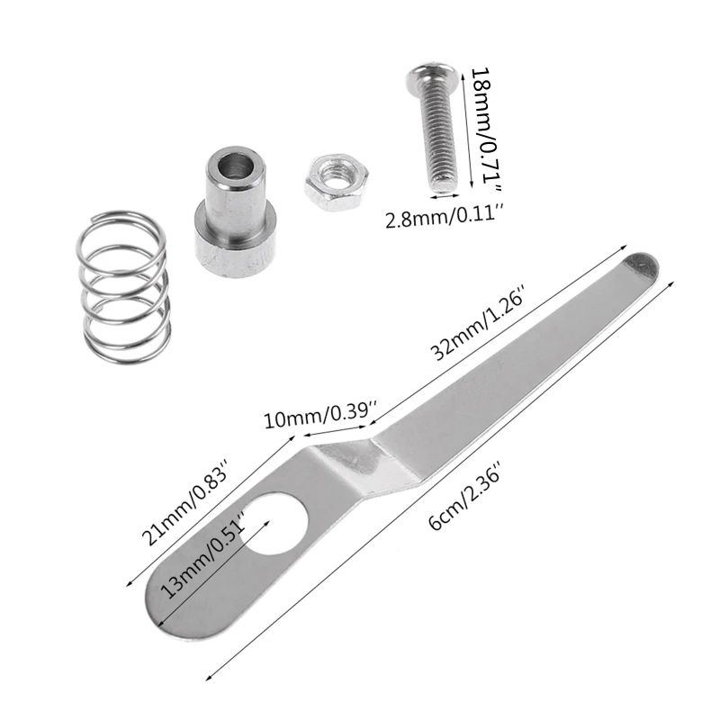 M6CF Microscope Slides Clips Accessories Parts for Laboratory Microscope Holders for Easy Positioning and Viewing Durable images - 6