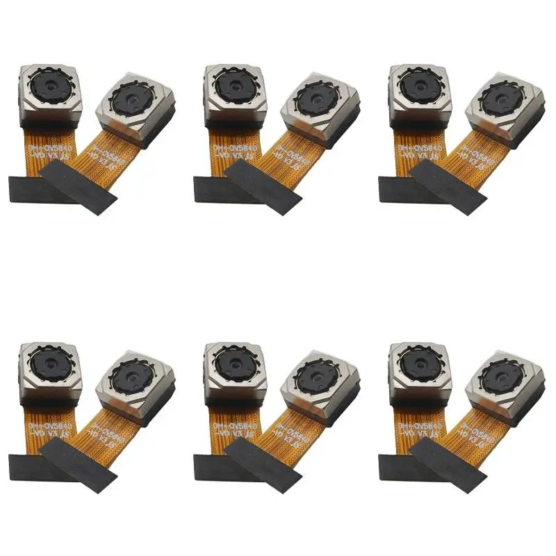 6Pack X(2Pcs OV5640 AF 5MP High Definition Camera Module 70 Degree Auto Focus 24PIN 0.5MM Pitch Soft Board