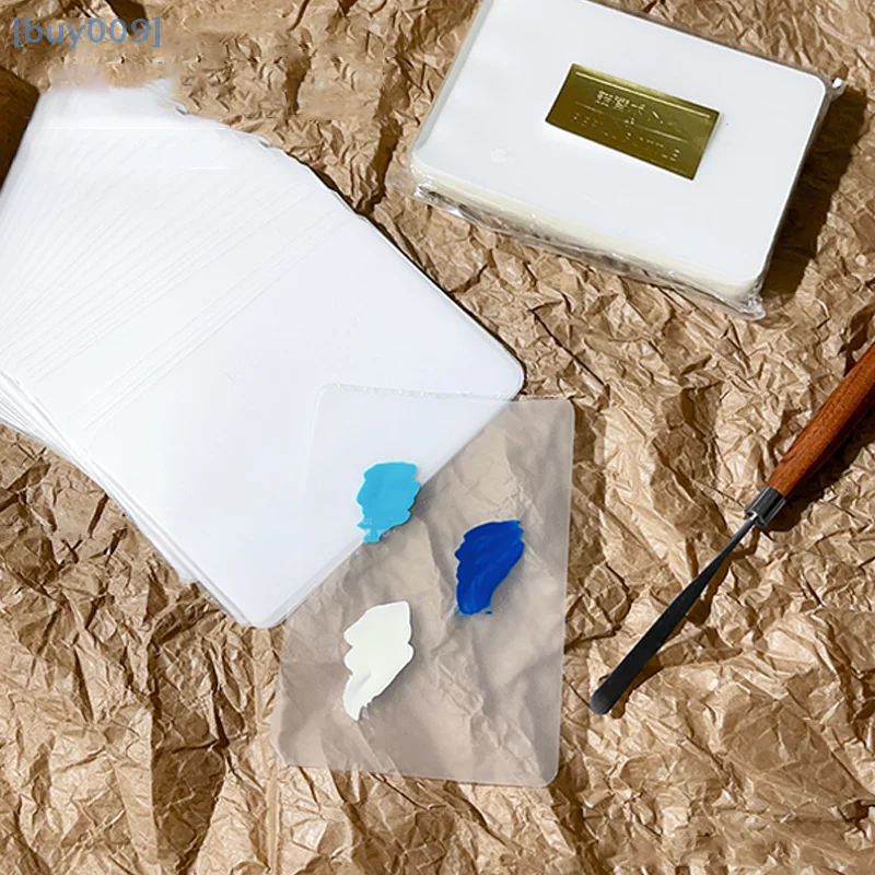 50 قطعة من ألوان الأظافر للاستعمال مرة واحدة، لوحات ورق جل متعددة الوظائف، أدوات مانيكير شفافة مقاومة للماء