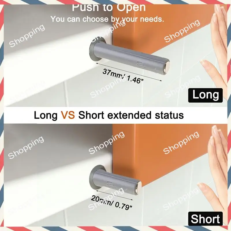 M20K Push To Open Cabinet Hardware 10er-Pack Push Latch & Lock für Tür-Touch-Riegel und Catch Push Release-Schublade