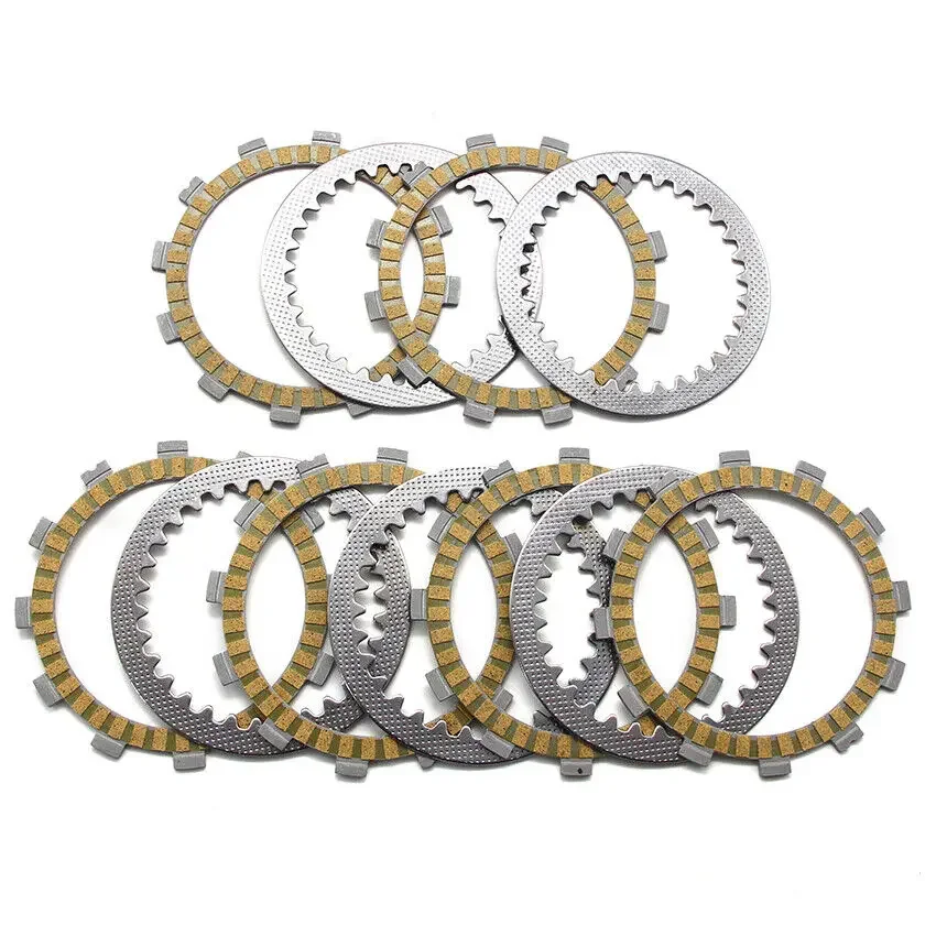 Clutch Friction Plate Discs for Suzuki RM100 A 1976 RM125 N/T 1979-1980 RM125 G/H 1986-1987 GP100 N/UN 1979 GP100 C/UC 1978