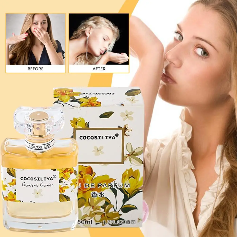 عطر كوكوسيليا للنساء برائحة الزهور الطبيعية يدوم طويلاً أو دو برفوم أوسمانثوس، روز، لافندر، عطر جاردينيا الخفيف الطازج #2