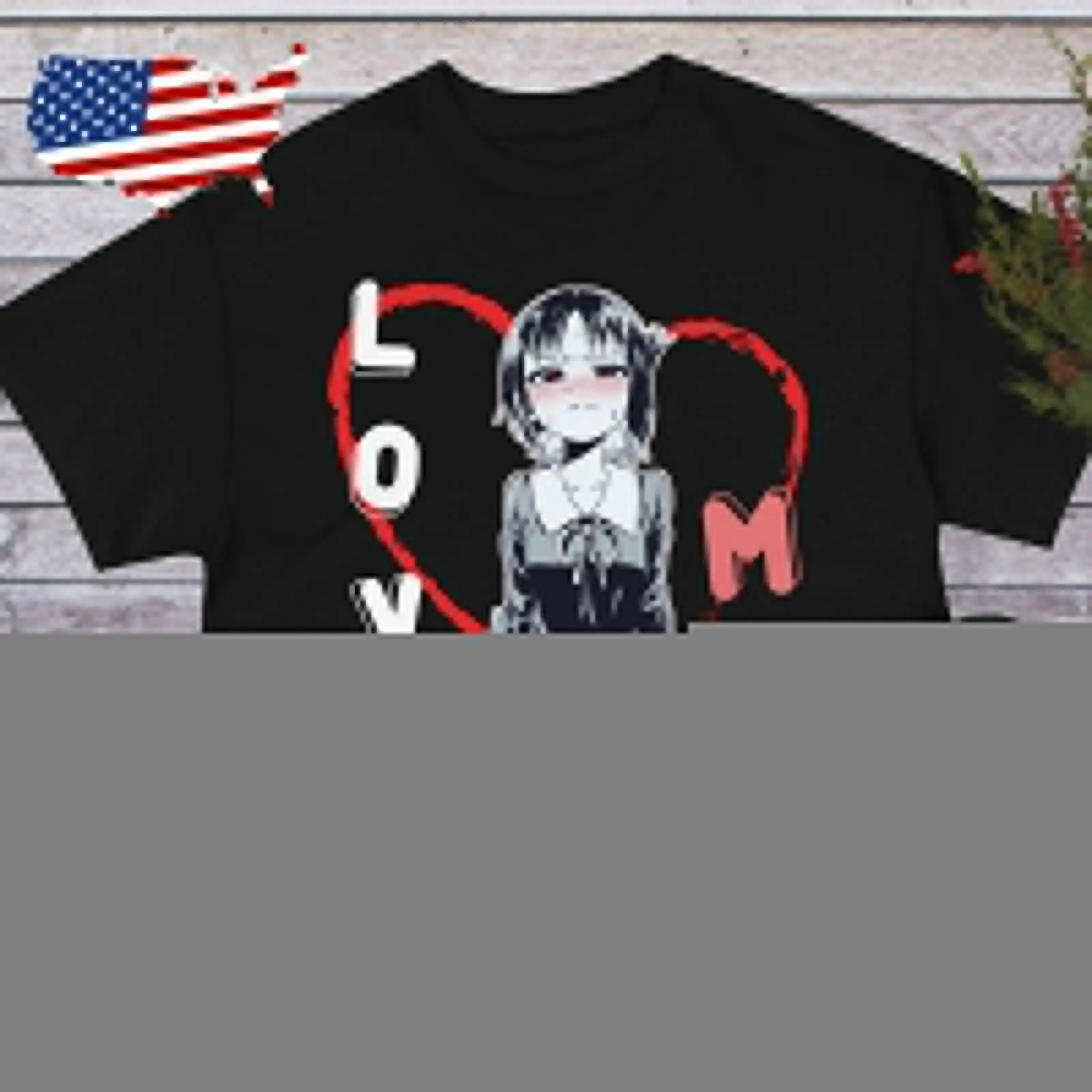 Love Me  T Shirt Anime Lovers Manga Japanese Kaguya Sama Ecchi Hentai