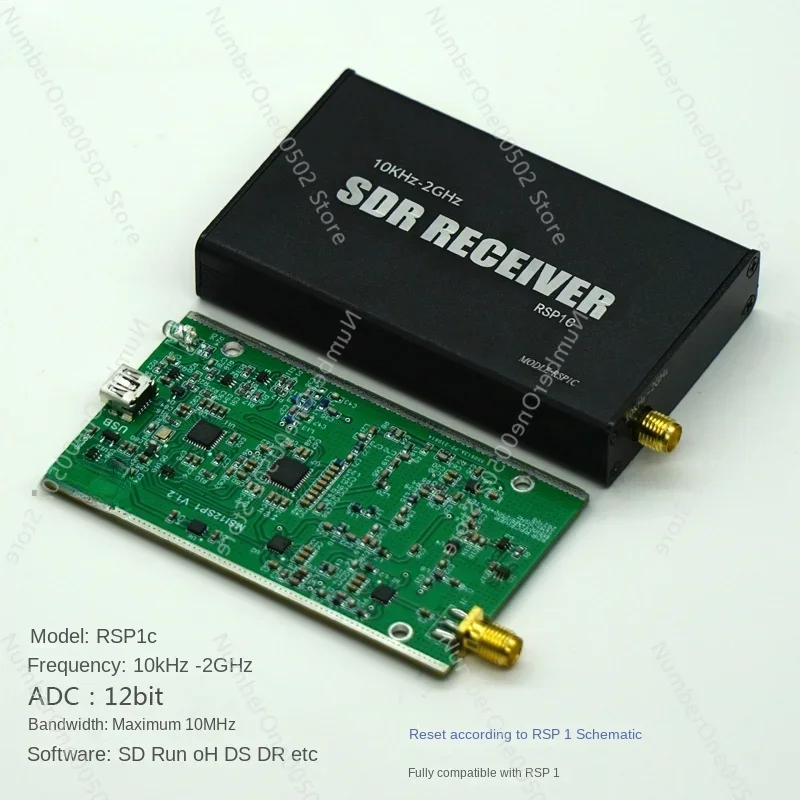 SDR Rsp1 10khz-2ghz Full Band Software Radio Receiver Rsp1c