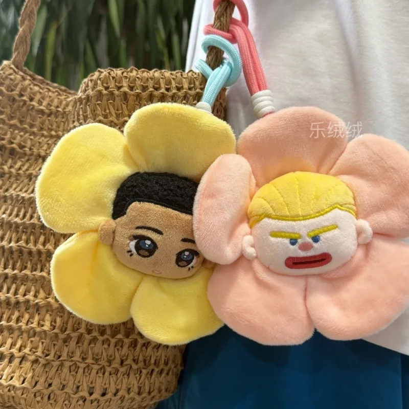15cm Haaland Bellingham Cute Doll Pendant Q-version Haaland Bellingham Flower Bag Charm Gift For Fans