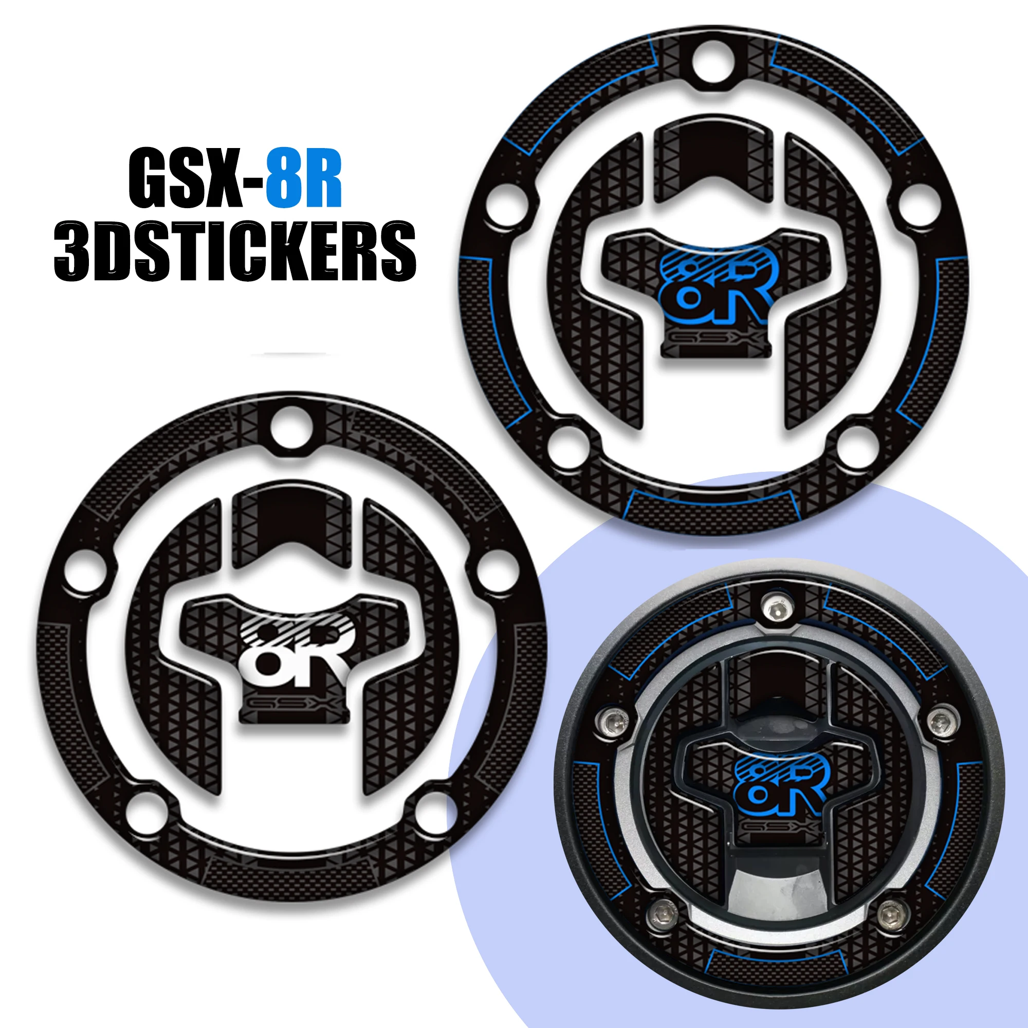 GSX 8R GSX8R Fit GSX-8R Suzuki Motorcycle Tank Pad Side Grips Gas Fuel Oil Kit Knee Protection Stickers Decals adhesive2024 2025