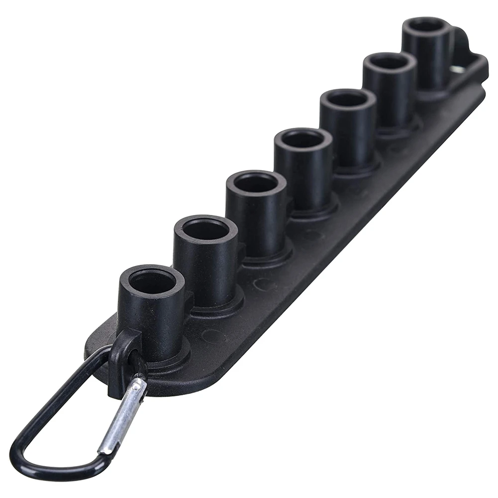 Pressure Washer Nozzle Holder Holds 7 Nozzle Tips with 1/4 Inch Quick Connect(Without Nozzles )