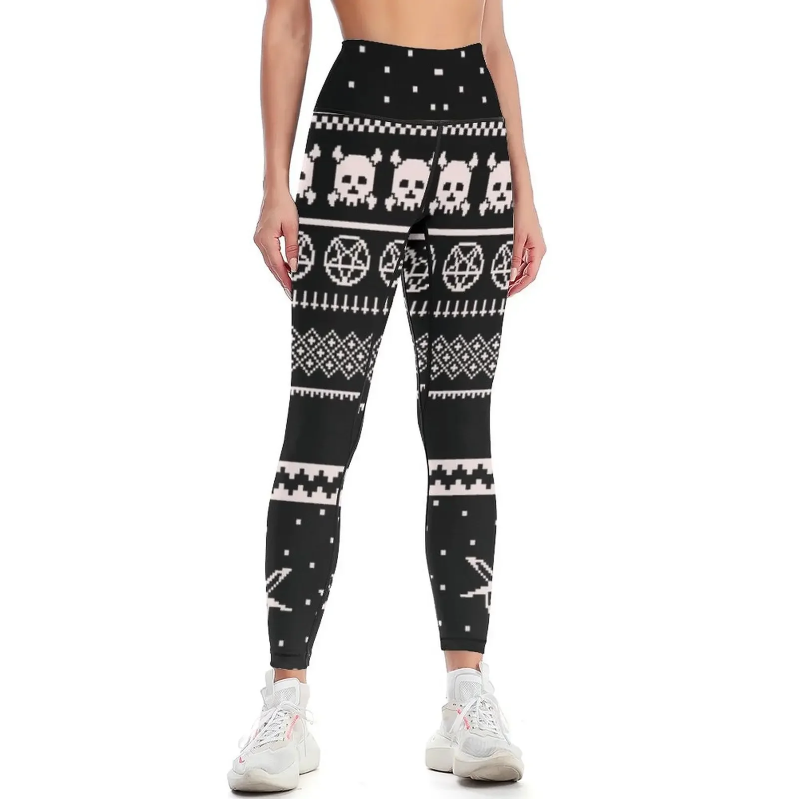 

Edgy Christmas Leggings gym's clothing Women's tights Women's fitness gym's sportswear Womens Leggings