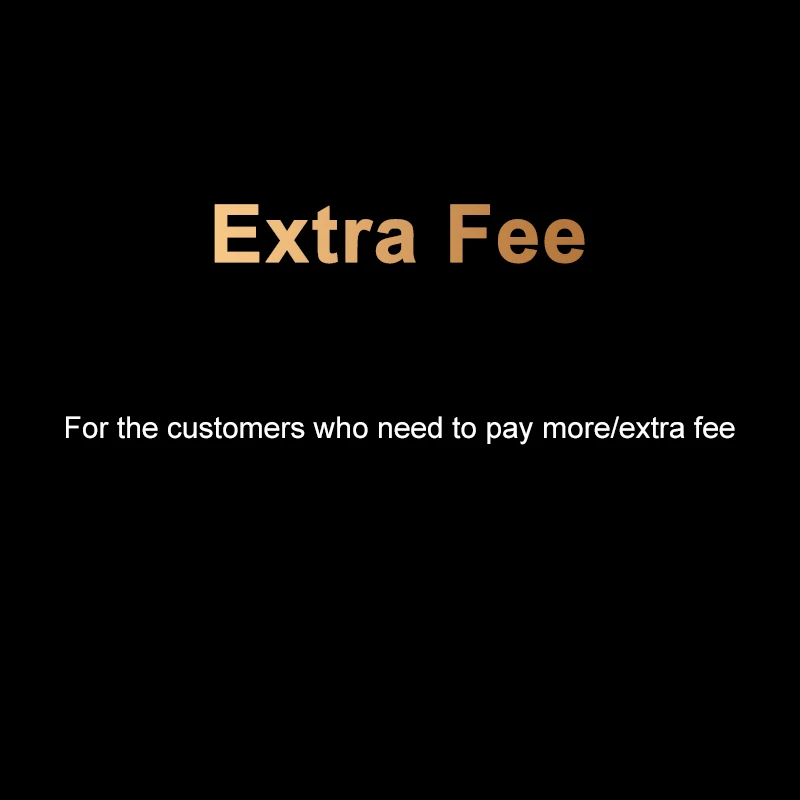 

Extra Fee Link