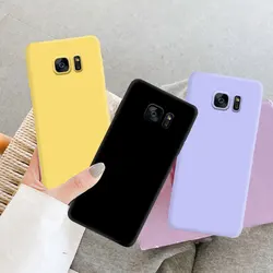 For Samsung S7 Edge Case Liquid Silicone Back Cover For Samsung Galaxy S7 Phone Cases For Samsung S7 Edge Fundas Coque