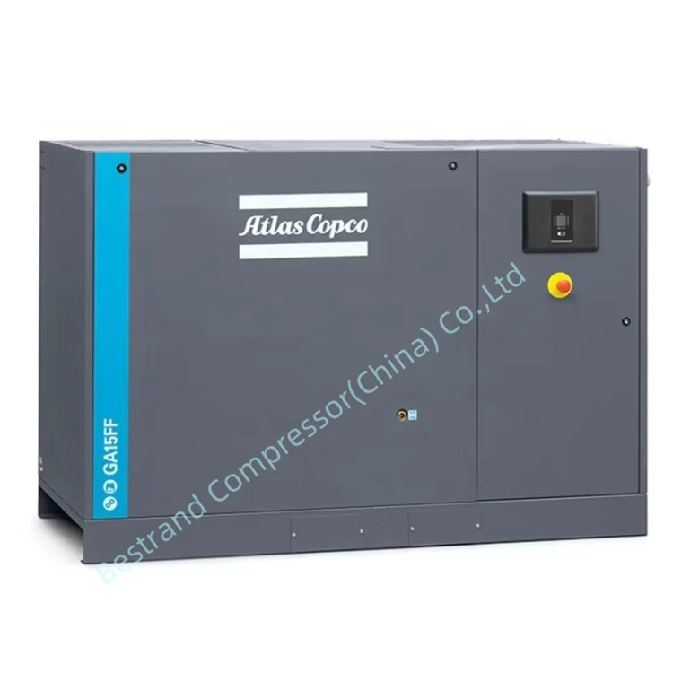 Atlas Copco 7.5bar 8.5bar 10bar 13bar GA15 100% Continuous Duty Cycle 50HZ High Pressure Oil Air Compressor