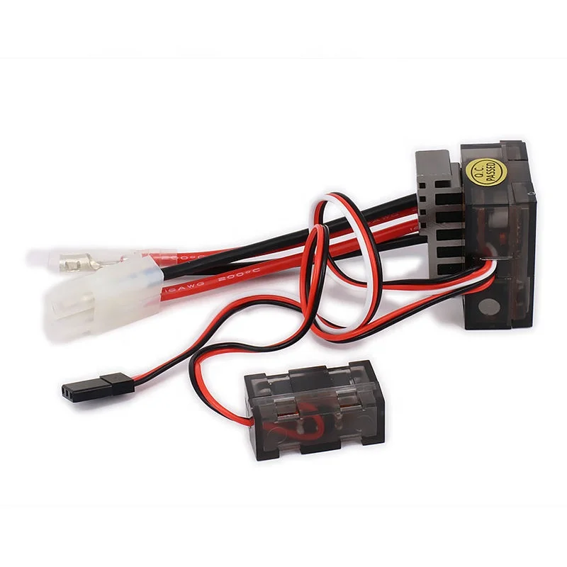 2 قطعة HSP 320A وحدة تحكم السرعة الإلكترونية نحى المحرك ESC ل 1/8 1/10 RC سيارة شاحنة عربات التي تجرها الدواب قارب-مكونات المحرك للكهرباء #1