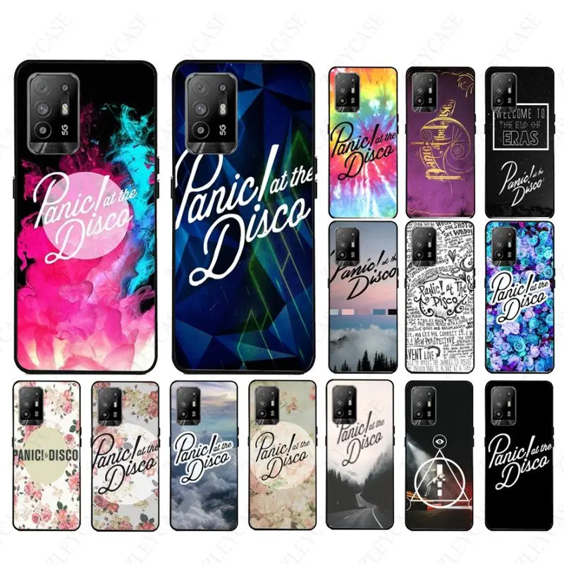 Funda Panic At The Disco Shell Phone Cover UNTUK Oppo Realme 8Pro 6PRO 6i 7pro 9i 9pro C11 C21Y C21 C25Y C25S C3 Q3S XT Case Coque