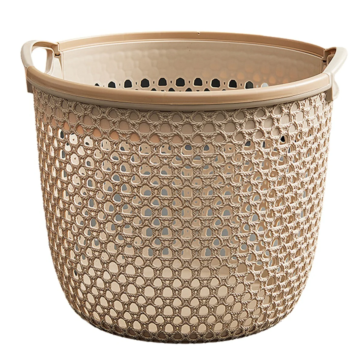 Корзина для бельяПортативная корзина для грязной одежды, корзина для хранения грязной одежды, большая корзина для белья кофейного цвета