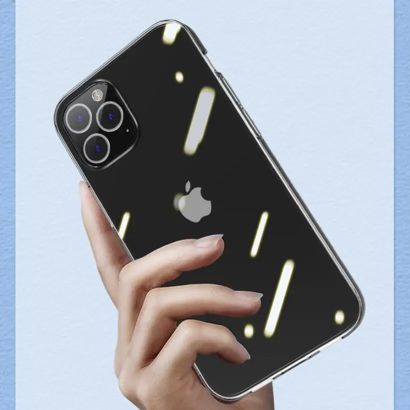 Clear Phone Case For iphone 13 Pro max Shockproof Soft Silicone Back Cover For iphone 11 12 13 14 Pro max Protection Case