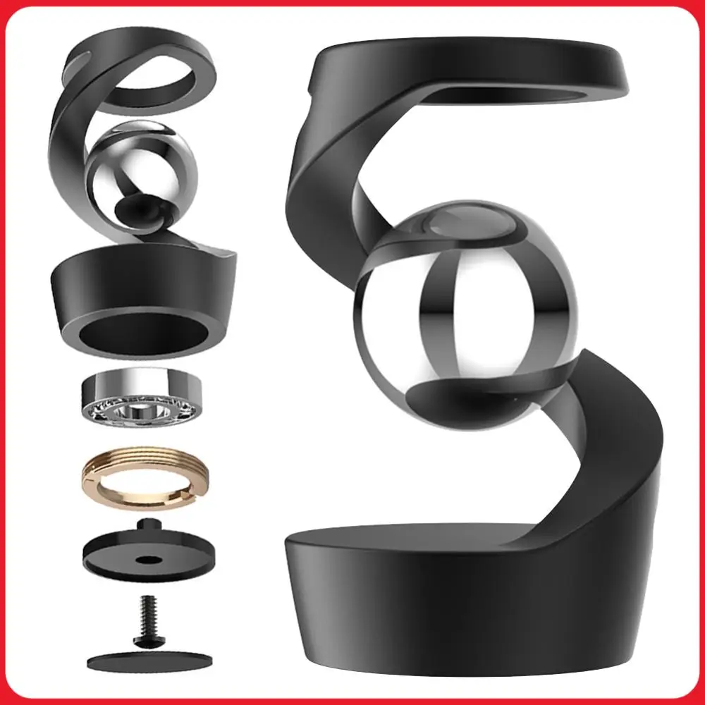 

Gravity Defying Kinetic Desk Desktop Floating Gyroscope Kinetic Spinning Desk for Office Desk Decor for Adults