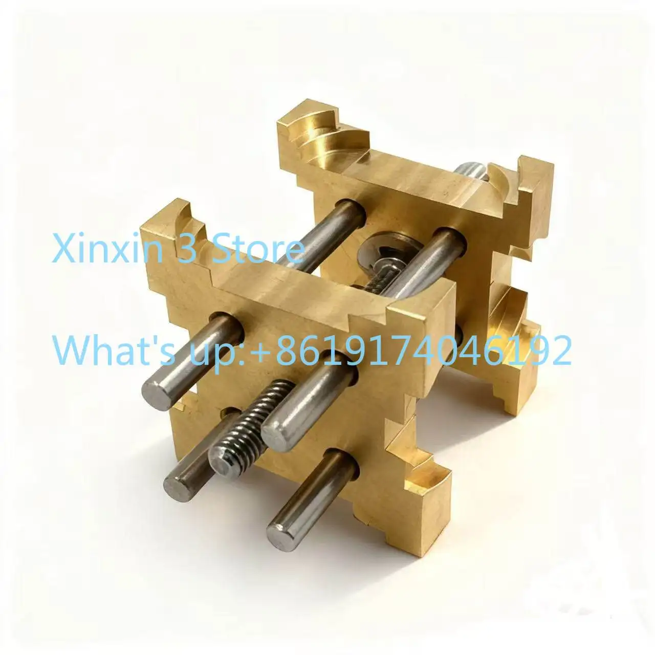 

Four-sided pure copper movement seat, watch movement fixing seat, movement watch seat