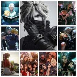 Final Fantasy Game 5D DIY Diamond Painting Kit Diamond Embroidery Cross Stitch Handmade Art Gift Crafts Home Decor