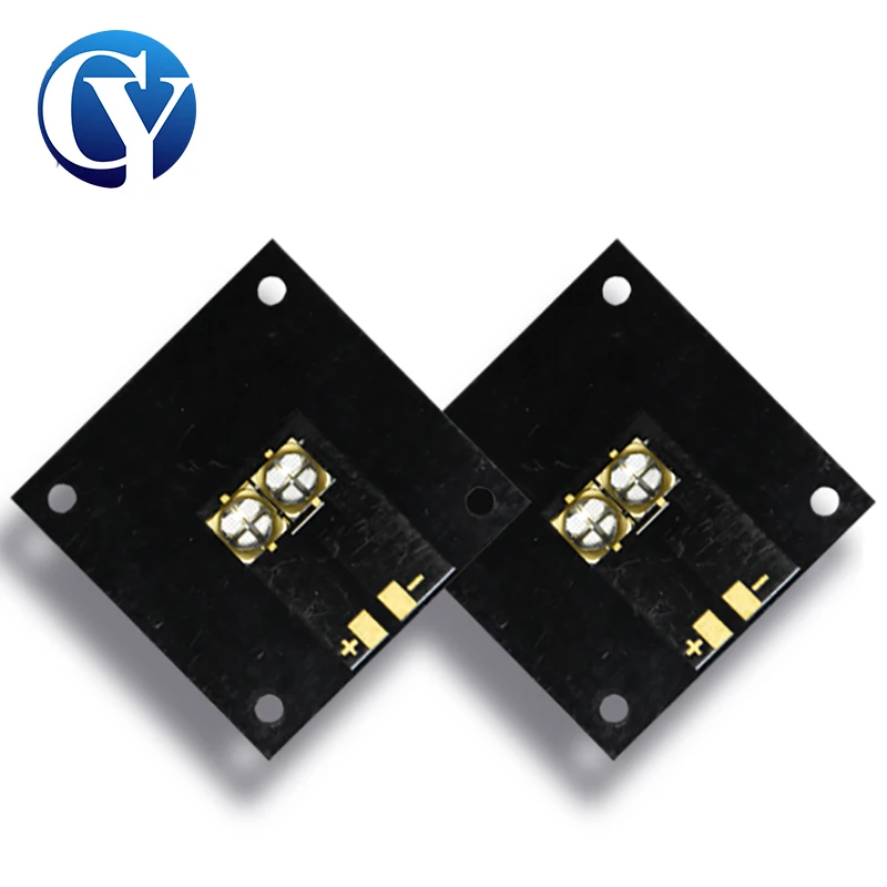 LED Module 20W Higt Power Curing Light Quartz Lens 365nm 395nm UV  Lamp For Resin  Printer