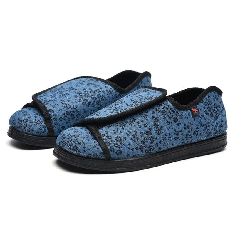 

Ortho-type diabetic mother's grandma's non-slip large size women shoes Suitable for feet swollen feet fat wide comfortable shoes