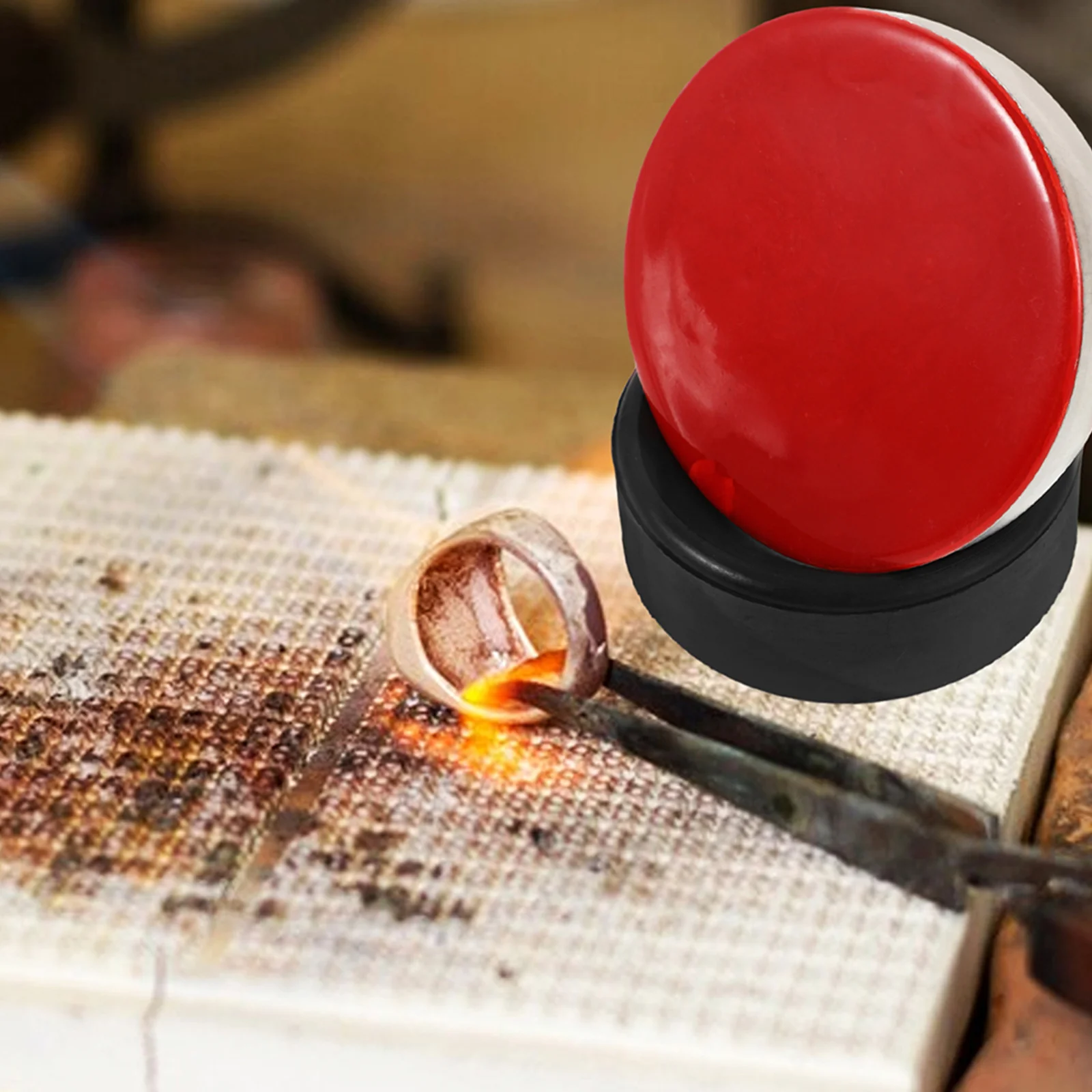 1 مجموعة مايكرو البطانة أداة كيت 11 سنتيمتر/4.32In ورنيش الكرة الدقة إعداد الحجر دعم لصنع المجوهرات قاعدة كروية الختم