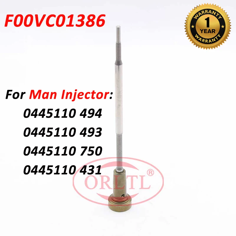 Injector Control Valve F00VC01386 Repair Assy Parts F 00V C01 386 For Man 0445110493,0445110750,0445110431,0445110388,0445110432