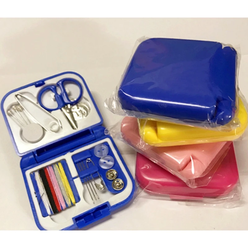 Mini-Nähset Reise werkzeug Kombination Reisen Sie bequem Nähset Schlafsaal Hand DIY Näh werkzeuge kleines Nähset