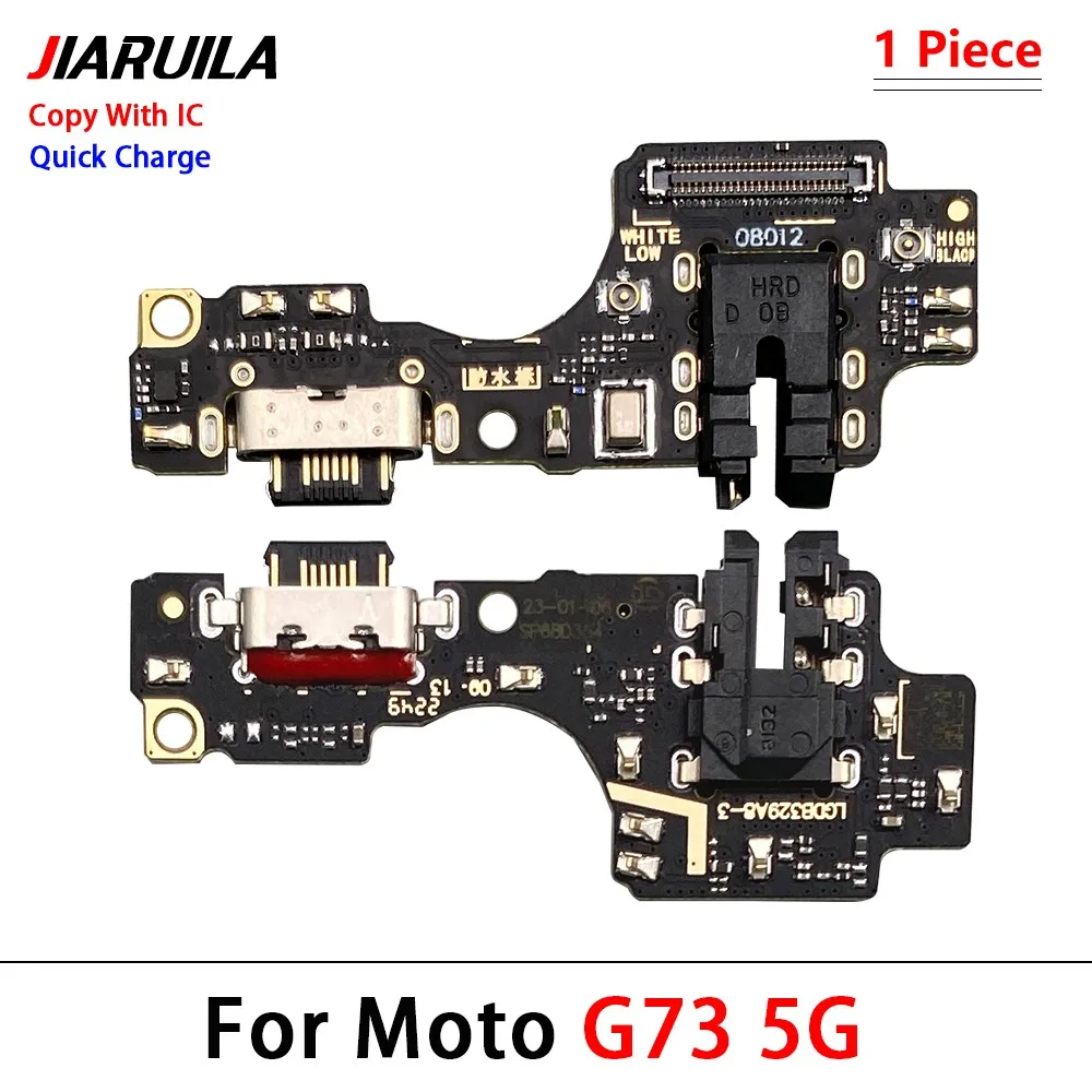 32Pcs, USB Charge Port Connector Charging Board Flex Cable For Moto G22 G32 G42 G52 G62 G72 G13 G23 G53 G73 G04 G14 G24 G34 5G