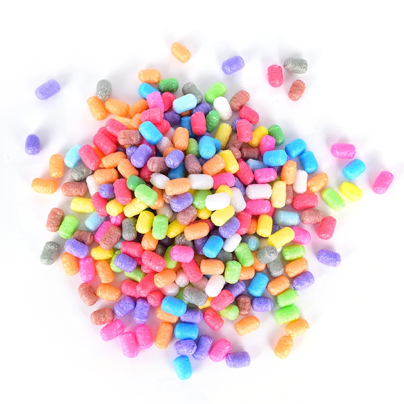 500pc Multicolor Corn Plasticines Starch Miou Baby Kids Building Blocks Magic Corn Plasticine Children Child Toy Kernels Xmas